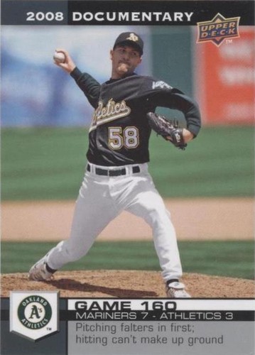 2008 Upper Deck Documentary - Justin Duchscherer #4770