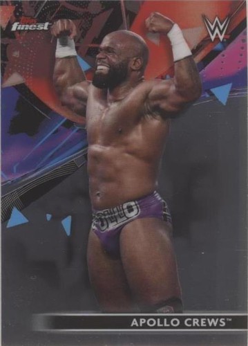 2021 Topps Finest WWE - Apollo Crews #43