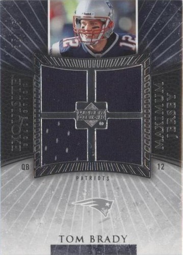 2006 Upper Deck Exquisite Collection Tom Brady #XXL-TO