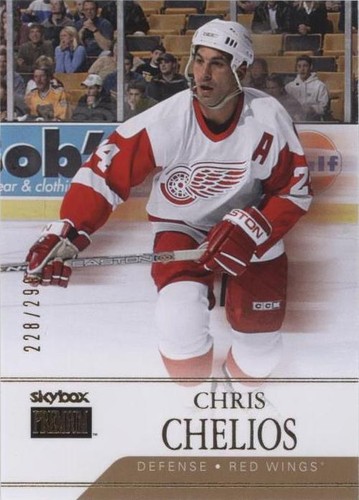 2014-15 Fleer Showcase - Chris Chelios #21