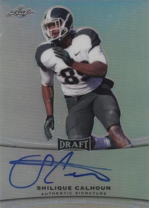 2015 Leaf Metal Draft Shilique Calhoun #BA-SC3