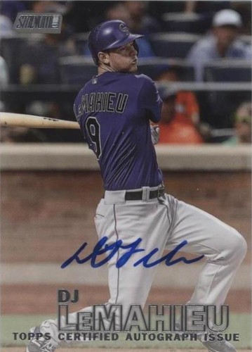 2016 Topps Stadium Club - D.J. LeMahieu #SCA-DL