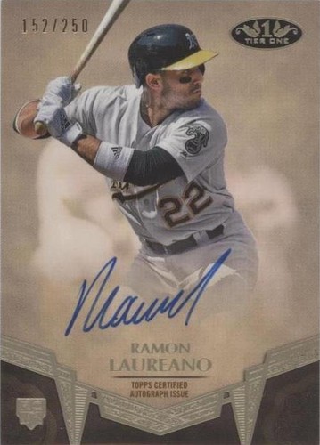 2019 Topps Tier One - Ramon Laureano #BA-RL