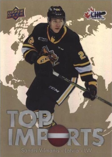 2022-23 Upper Deck CHL - Sandis Vilmanis #TI-12