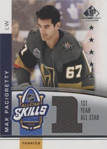2020-21 Upper Deck SP Game Used - Max Pacioretty #AS1-MP