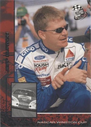 2001 Press Pass - Jeff Burton #3