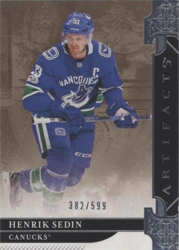 2019-20 Upper Deck Artifacts - Henrik Sedin #154
