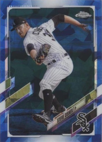 2021 Topps Chrome Sapphire Edition - Steve Cishek #407