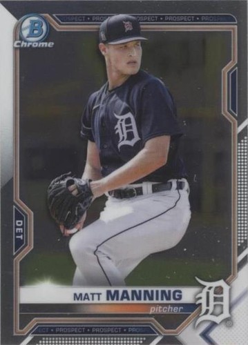 2021 Bowman - Matt Manning #BCP-111