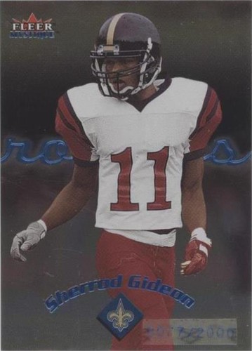 2000 Fleer Mystique Sherrod Gideon #116