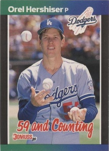 1989 Donruss - Orel Hershiser #648