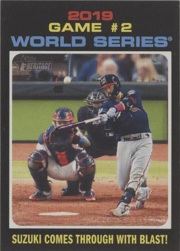 2020 Topps Heritage - Kurt Suzuki #328