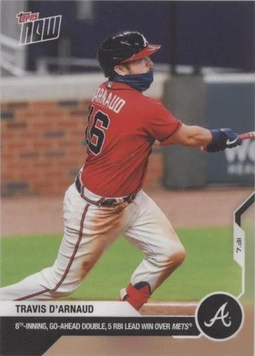 2020 Topps Now - Travis d'Arnaud #39