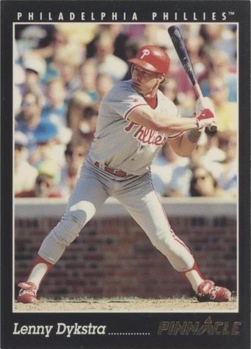 1993 Pinnacle - Lenny Dykstra #45