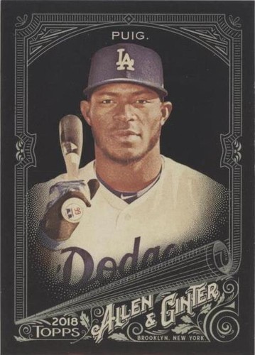 2018 Topps Allen & Ginter's X - Yasiel Puig #68