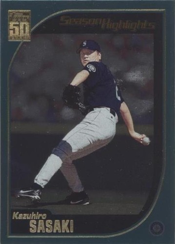 2001 Topps - Kazuhiro Sasaki #391