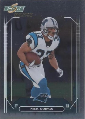 2006 Score Select Nick Goings #40