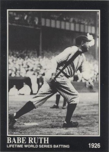 1992 Megacards The Babe Ruth Collection - Babe Ruth #4