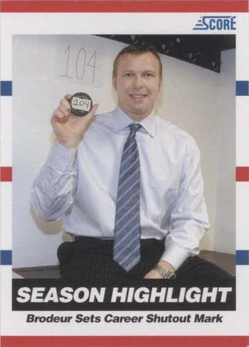 2010-11 Score - Martin Brodeur #11