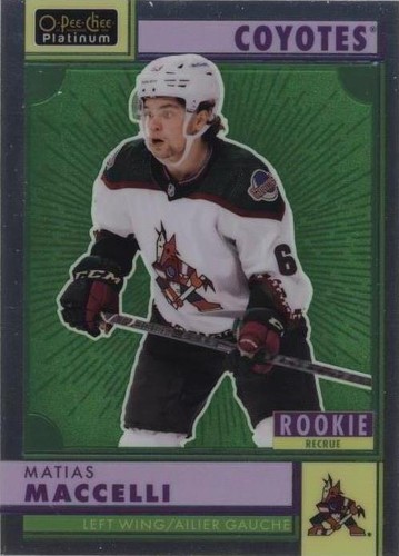 2022-23 O-Pee-Chee Platinum - Matias Maccelli #R-85