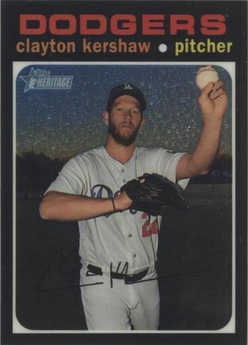 2020 Topps Heritage - Clayton Kershaw #THC-385