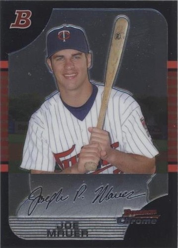 2005 Bowman Chrome - Joe Mauer #81