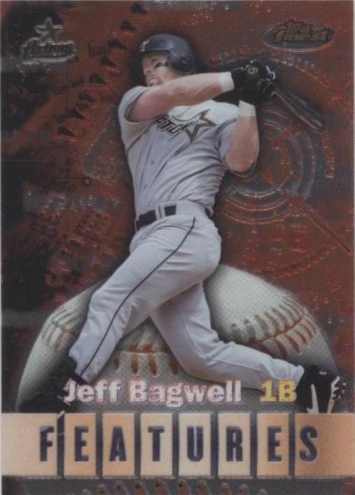 2000 Topps Finest - Craig Biggio Jeff Bagwell #129