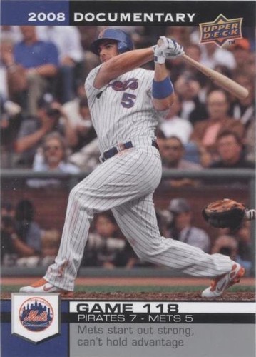 2008 Upper Deck Documentary - David Wright #3504