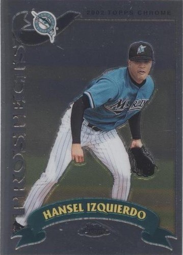 2002 Topps Chrome Traded & Rookies - Hansel Izquierdo #T232