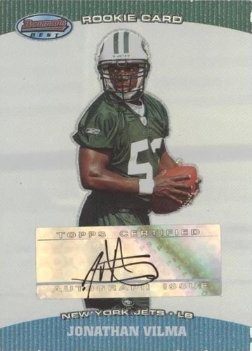 2004 Bowman's Best Jonathan Vilma #138
