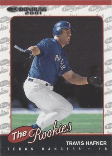 2001 Donruss The Rookies - Travis Hafner #R22