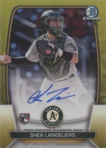 2023 Bowman - Shea Langeliers #CRA-SL