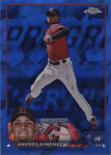 2023 Topps Chrome Sapphire Edition - Andres Gimenez #575