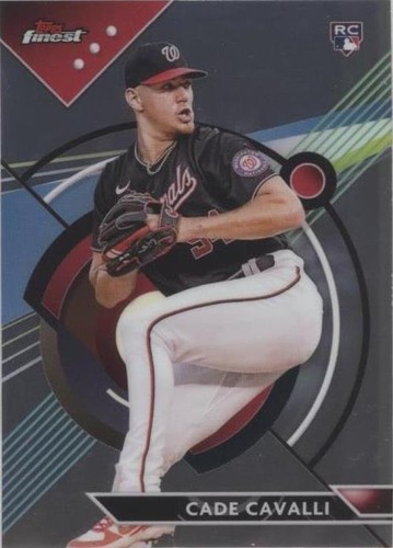 2023 Topps Finest - Cade Cavalli #52