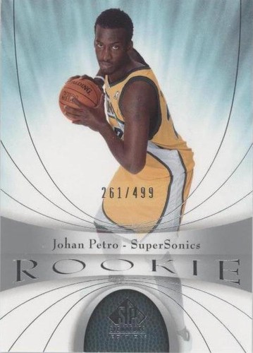 2005-06 SP Signature Edition - Johan Petro #123