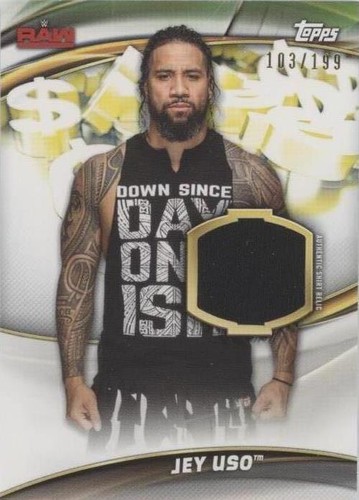 2019 Topps WWE Money in the Bank - Jey Uso #SR-JE