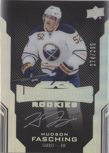 2016-17 UD Black - Hudson Fasching #41