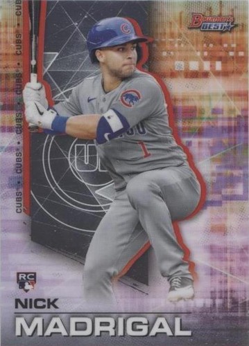 2021 Bowman's Best - Nick Madrigal #62