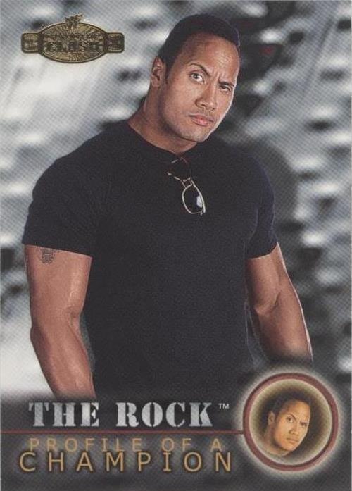 2001 Fleer WWE Championship Clash - The Rock #41