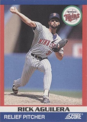 1991 Score 100 Hottest Players - Rick Aguilera #67