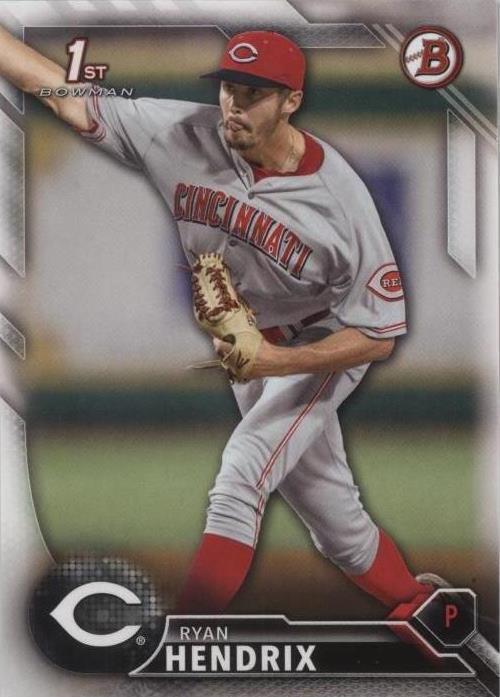 2016 Bowman Draft - Ryan Hendrix #BD-56