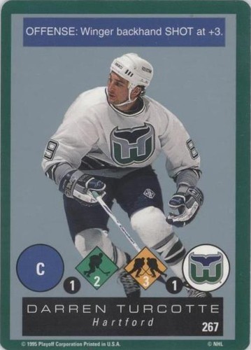 1995-96 Playoff One on One Challenge - Darren Turcotte #267