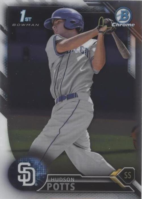 2016 Bowman Draft - Hudson Potts #BDC-52