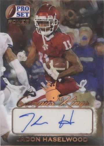 2021 Leaf Pro Set Power Jadon Haselwood #CK-JH1