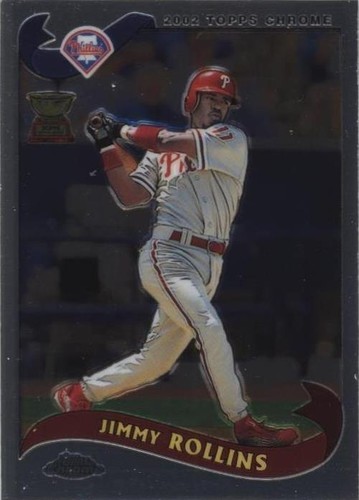 2002 Topps Chrome - Jimmy Rollins #164