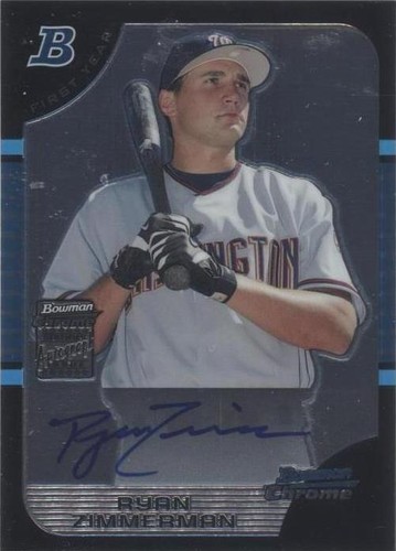 2005 Bowman Draft Picks & Prospects - Ryan Zimmerman #BDP178