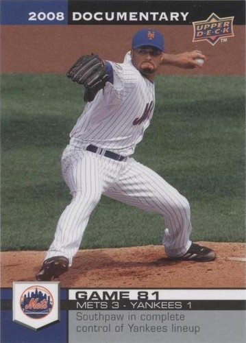 2008 Upper Deck Documentary - Johan Santana #2571