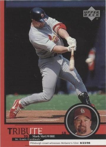1999 Upper Deck Tribute to Mark McGwire - Mark McGwire #17