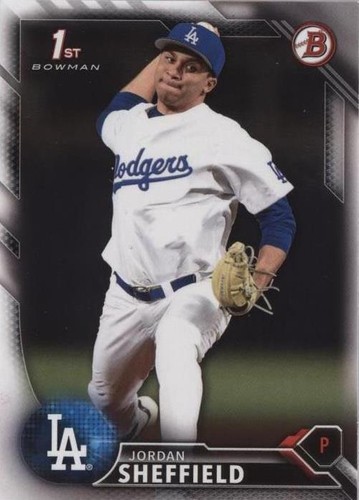 2016 Bowman Draft - Jordan Sheffield #BD-97