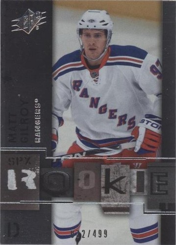 2009-10 SPx - Matt Gilroy #112